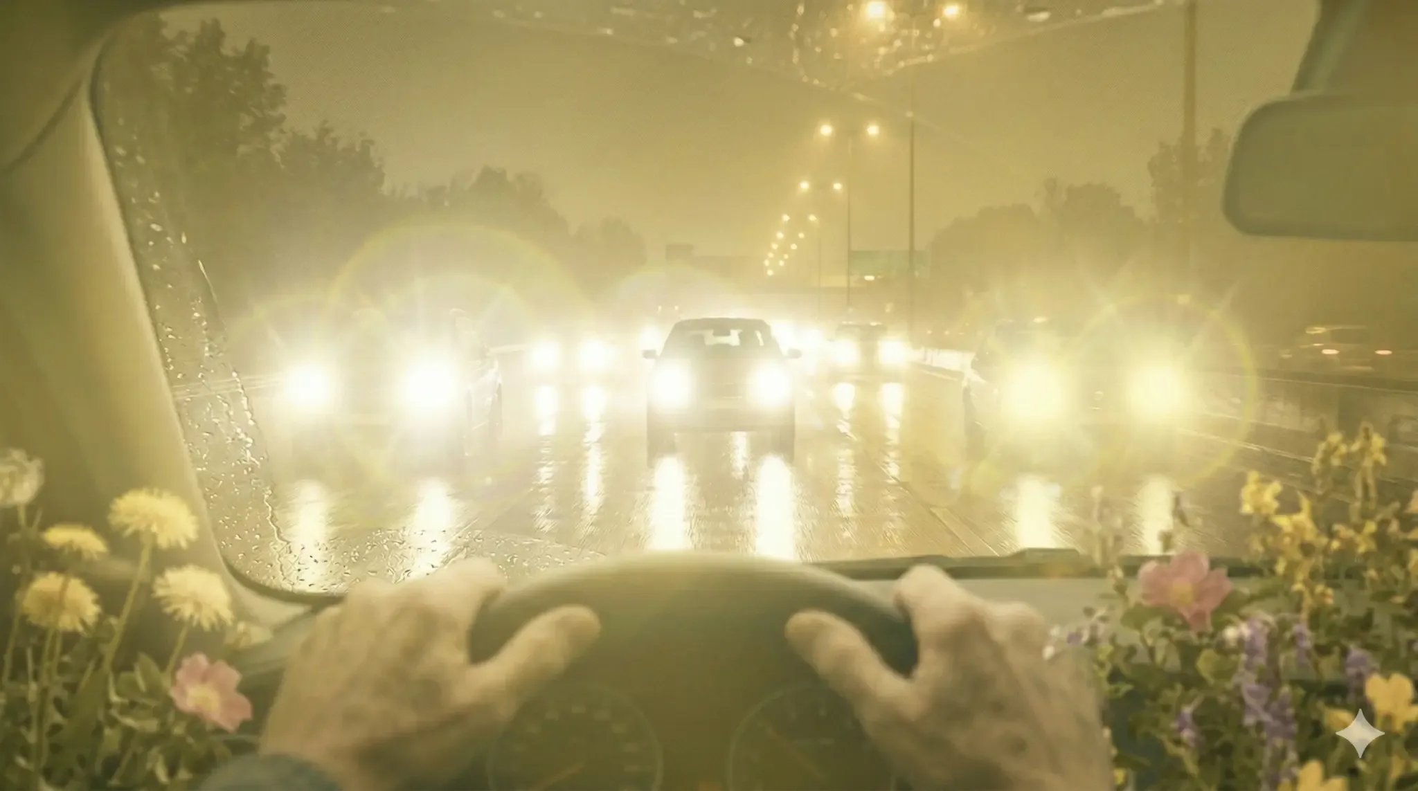 Maior sensibilidade à luz